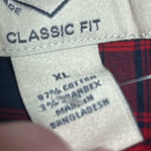 Stretch Poplin Mens Classic Fit Long Sleeve Button-Down S… - Picture 6 of 7